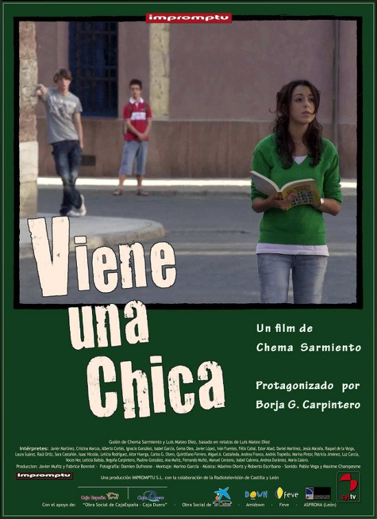 Viene una chica afişi