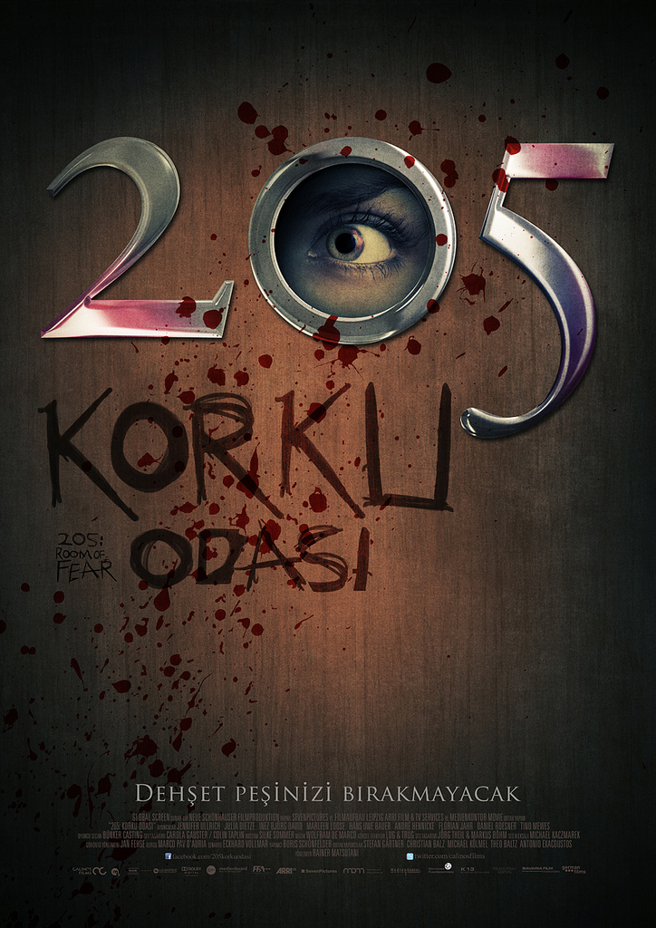 205: Korku Odası afişi