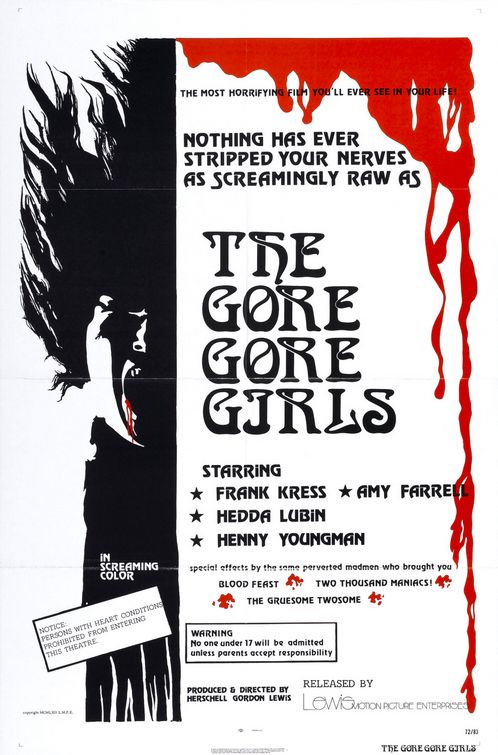 The Gore Gore Girls afişi