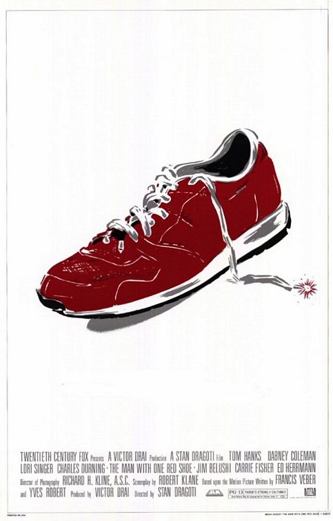 The Man With One Red Shoe afişi