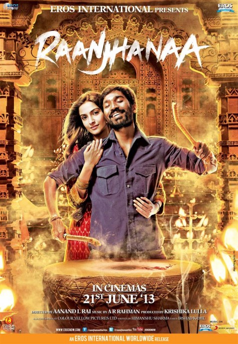 Raanjhanaa afişi