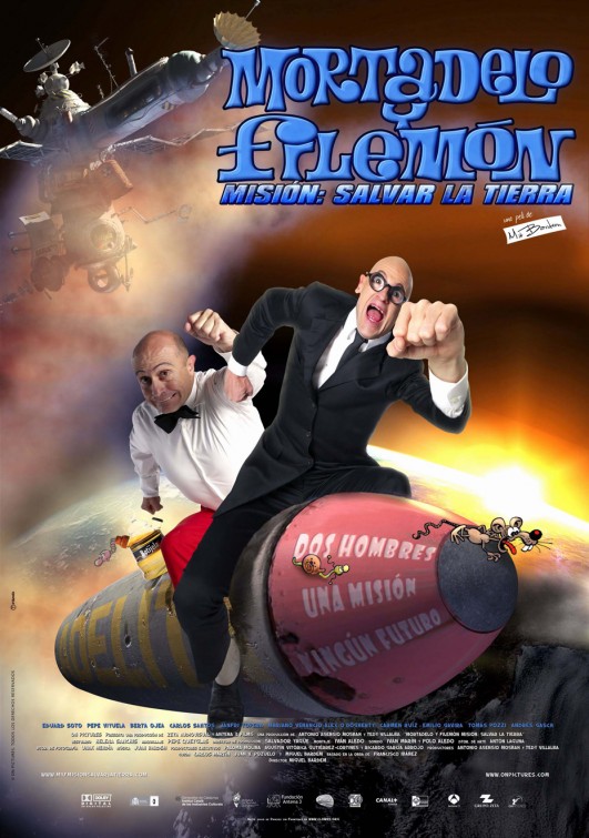 Mortadelo and Filemon: Mission - Save the Planet afişi