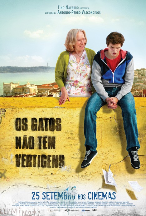Os Gatos não Têm Vertigens afişi