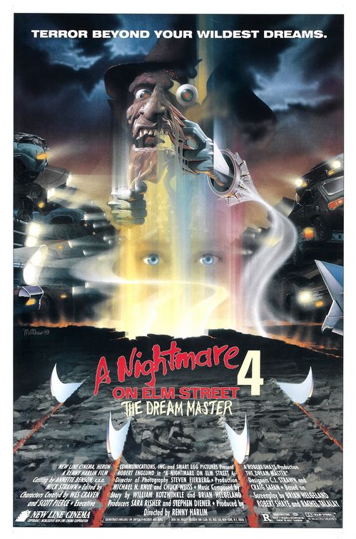 A Nightmare On Elm Street 4: The Dream Master afişi