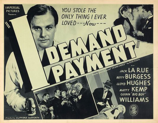 I Demand Payment afişi