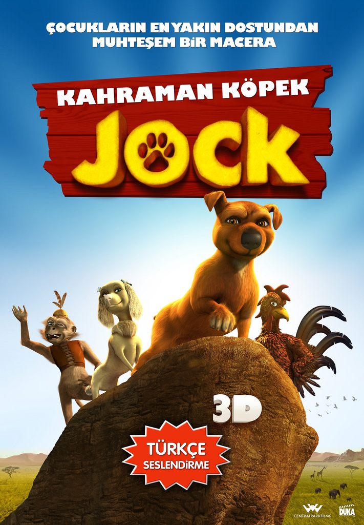Kahraman Köpek Jock afişi