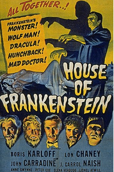 House of Frankenstein afişi