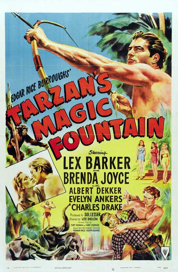 Tarzan'ın Sihirli Pınarı afişi