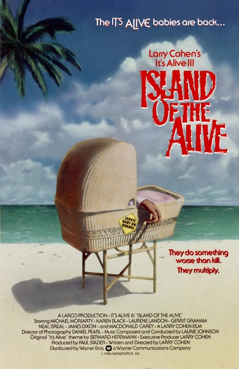 It's Alive III: Island of the Alive afişi