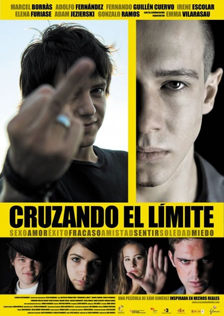 Cruzando el límite afişi