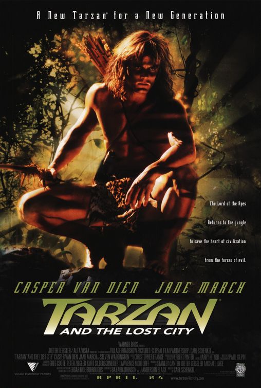 Tarzan Kayıp Şehir afişi