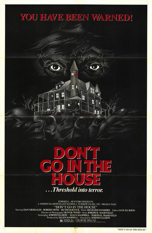 Don't Go in the House afişi