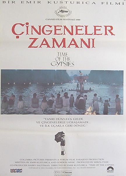 Çingeneler Zamanı afişi